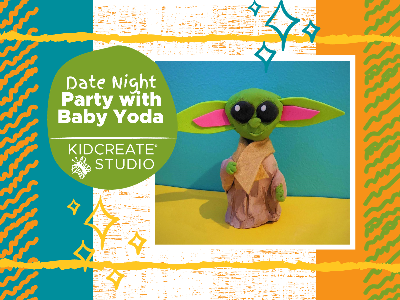Kidcreate Studio - Broomfield. Date Night- Party with Baby Yoda (3-9 Years)