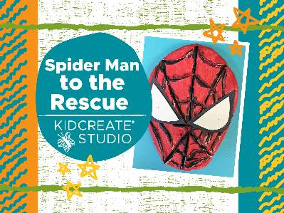 Kidcreate Studio - San Antonio. Date Night -Spiderman to the Rescue (3-12 Years)