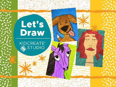 Kidcreate Studio - Oak Park. Let's Draw Weekly Class (5-12 Years)