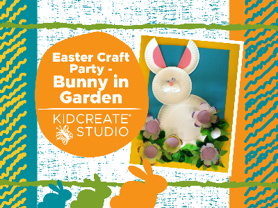 Easter Craft Party - Bunny in garden (2-6 Years)
